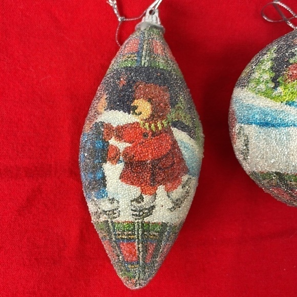 CHRISTMAS ORNAMENTS lot of 3 - Picture 5 of 7
